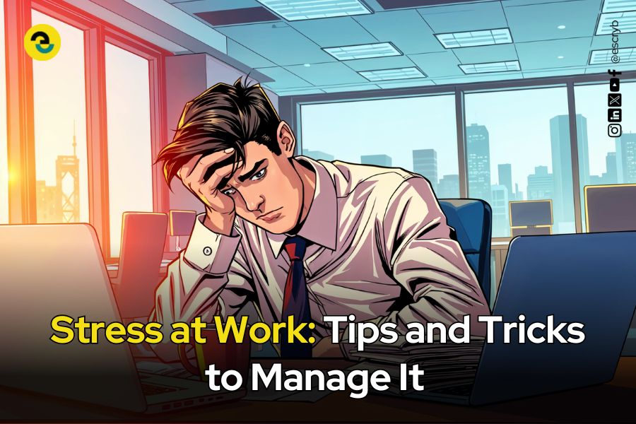 Explore tips and tricks to managing stress at work. Find out all the ways to stay calm while working.